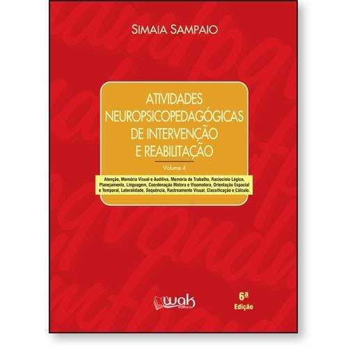 Atividades neuropsicopedagógicas de intervenção e reabilitação