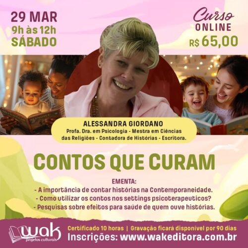 Curso On-line: Contos que Curam - Alessandra Giordano