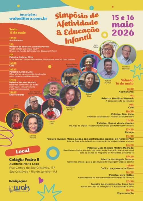 SIMPÓSIO DE AFETIVIDADE E EDUCAÇÃO INFANTIL – Presencial Rio de Janeiro