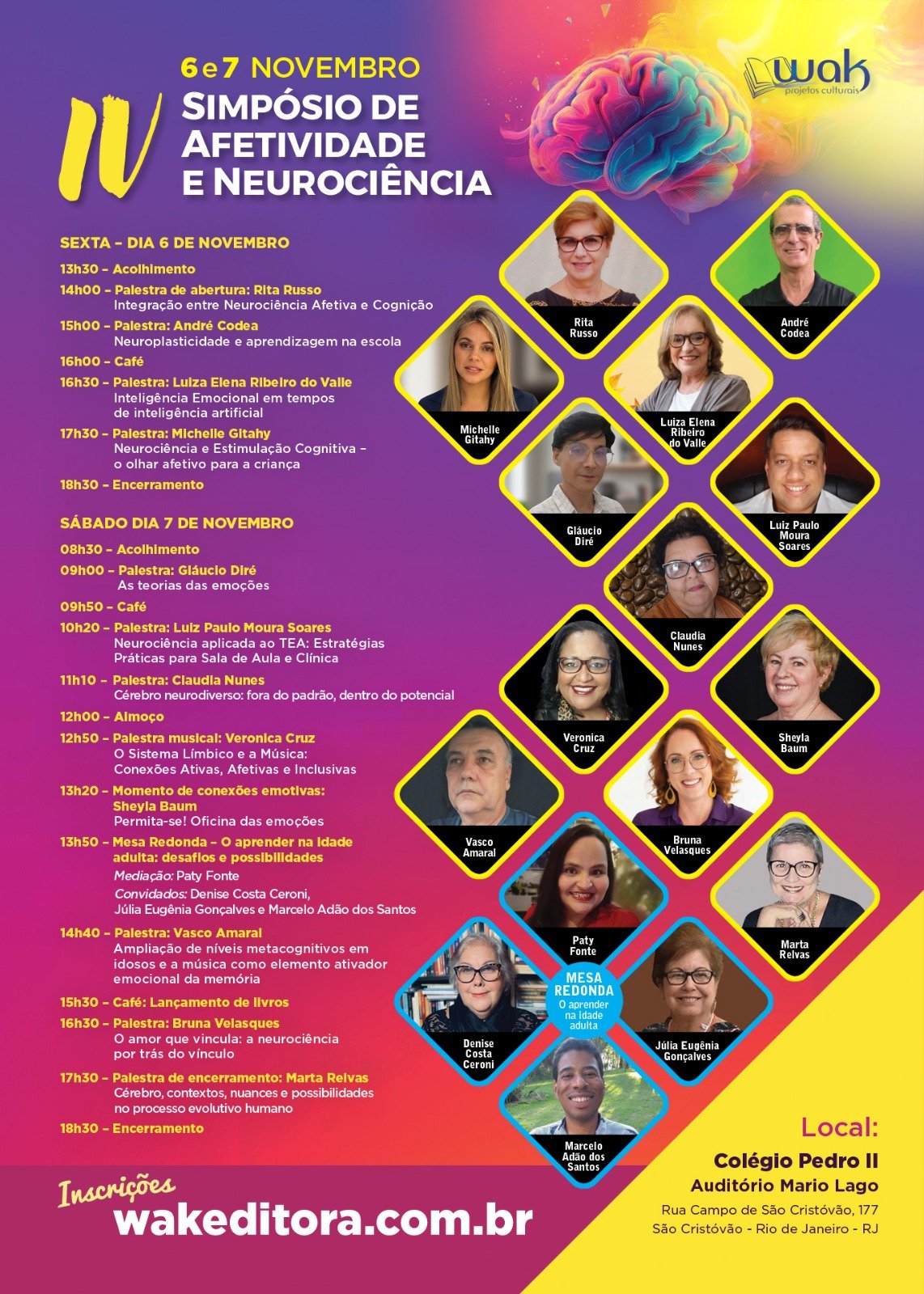 IV SIMPÓSIO DE AFETIVIDADE E NEUROCIÊNCIA - PRESENCIAL RIO DE JANEIRO