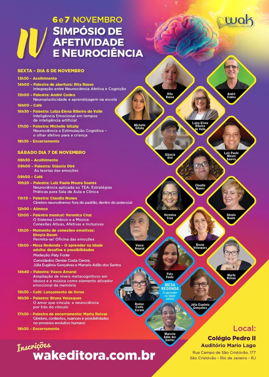 IV SIMPÓSIO DE AFETIVIDADE E NEUROCIÊNCIA - PRESENCIAL RIO DE JANEIRO