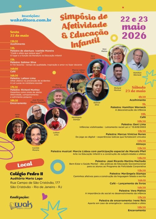 SIMPÓSIO EDUCAÇÃO INFANTIL E AFETIVIDADE - PRESENCIAL RIO DE JANEIRO